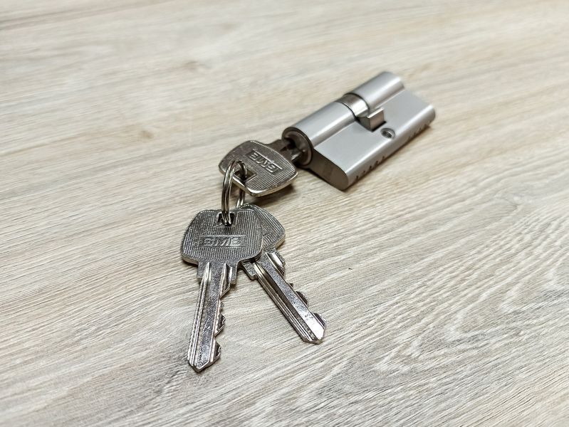 Циліндр/серцевина GMB 60mm N30/30 (Нікель) ключ/ключ 2353586064 фото