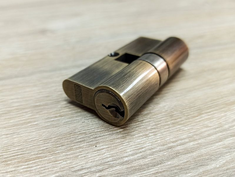 Циліндр/серцевина GMB 60mm N30/30 (Нікель) ключ/ключ 2353586064 фото