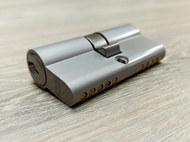 Циліндр/серцевина GMB 60mm N30/30 (Нікель) ключ/ключ 2353586064 фото