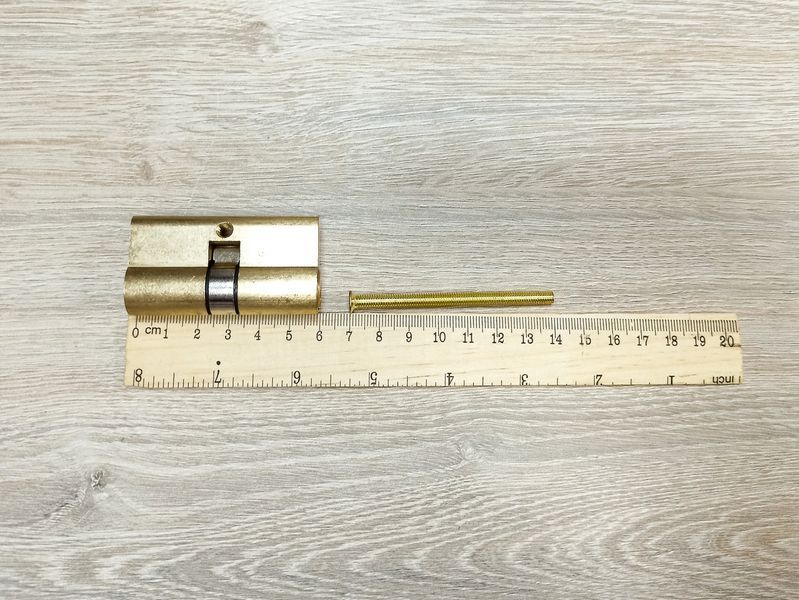 Циліндр/серцевина GMB 60mm N30/30 (Нікель) ключ/ключ 2353586064 фото