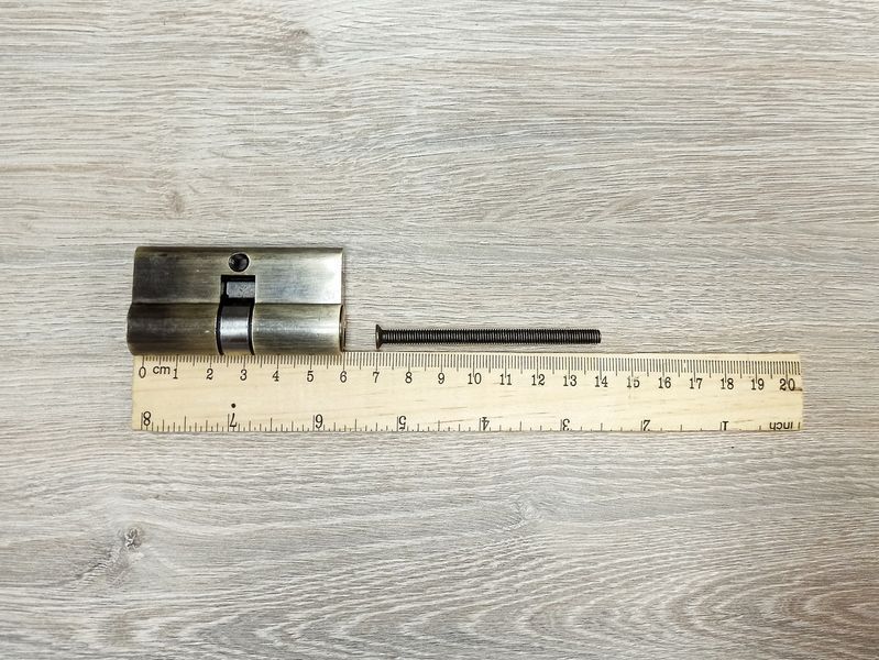 Циліндр/серцевина GMB 60mm N30/30 (Нікель) ключ/ключ 2353586064 фото