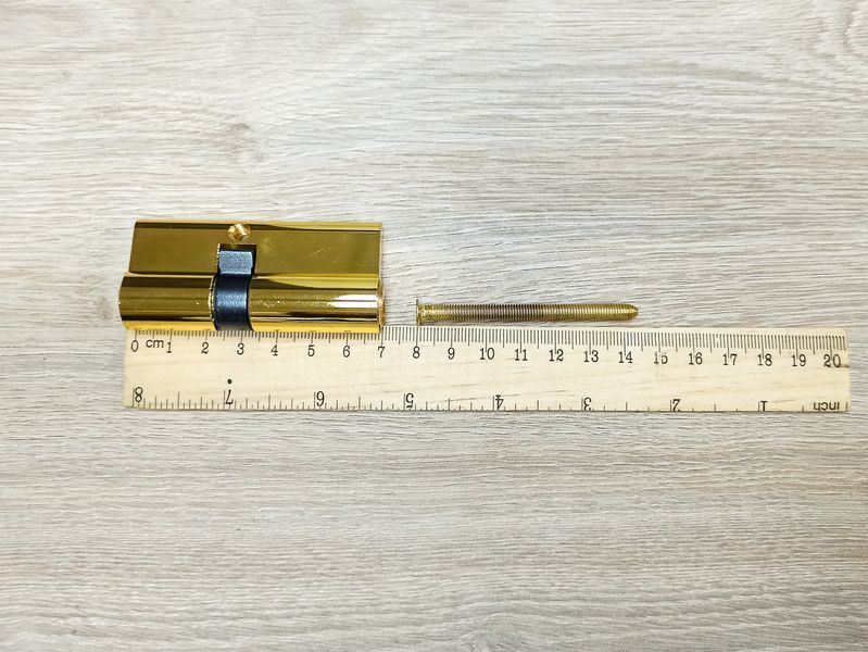 Циліндр/серцевина для замка VDV 70mm 30/40 (Латунь) ключ/ключ 2353775574 фото
