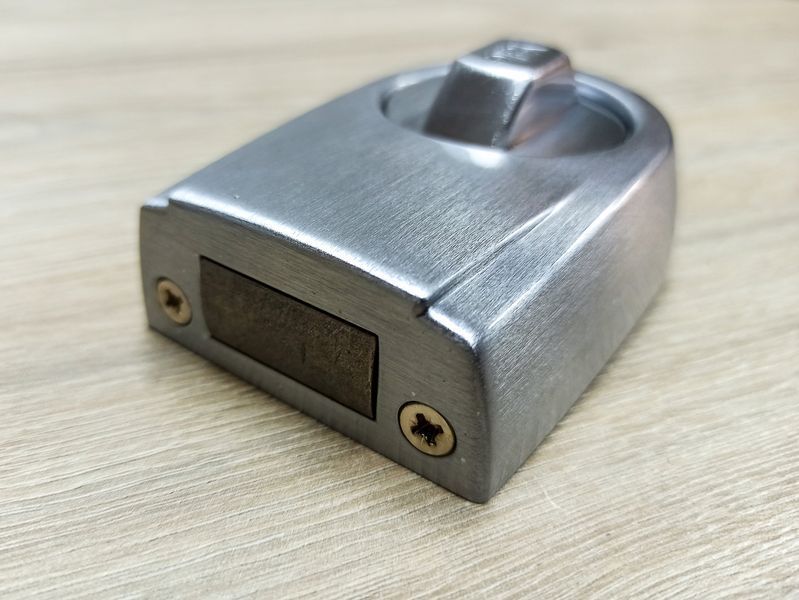 Замок накладний Yale Y2D з серцевиною (Матовий хром) Польща 2431307236 фото