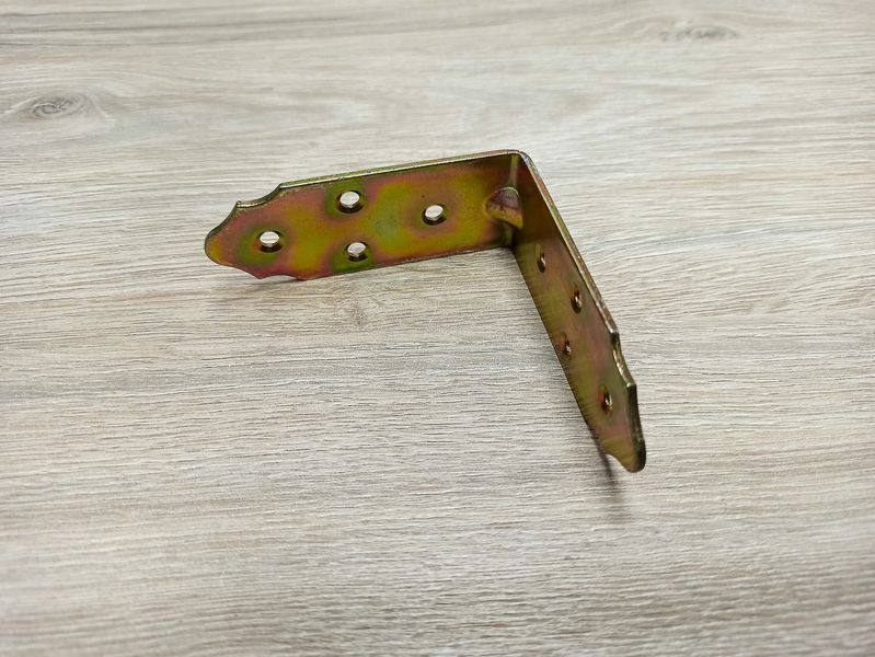 Уголок металлический декоративный P30х70х70 (Желтый цинк, Польша) 2459693913 фото