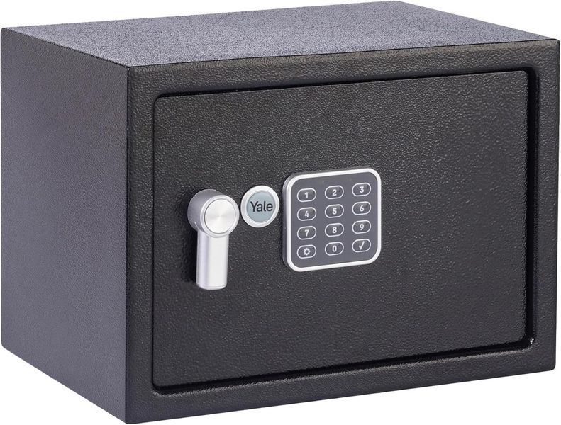 Електронний кодовий сейф меблевий Yale mini 170х230х170 мм 2382641305 фото
