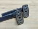 Ручка нажимная дверная MEDOS Merkury 122 мм та комплект накладок (Черный) Польша 2580642666 фото 29