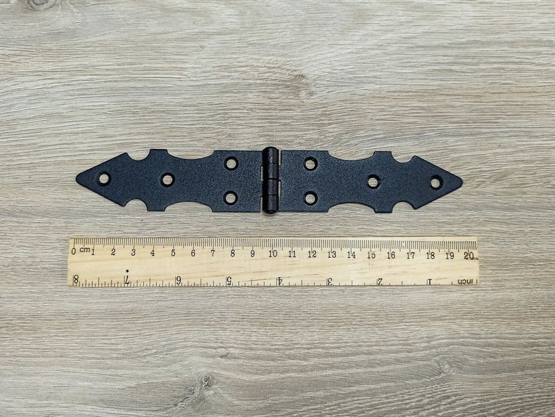 Петля накладная декоративная P32х200 (Желтый цинк) 2422886692 фото