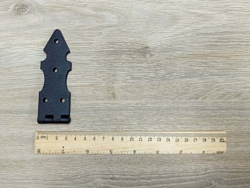 Петля накладная декоративная P32х200 (Желтый цинк) 2422886692 фото