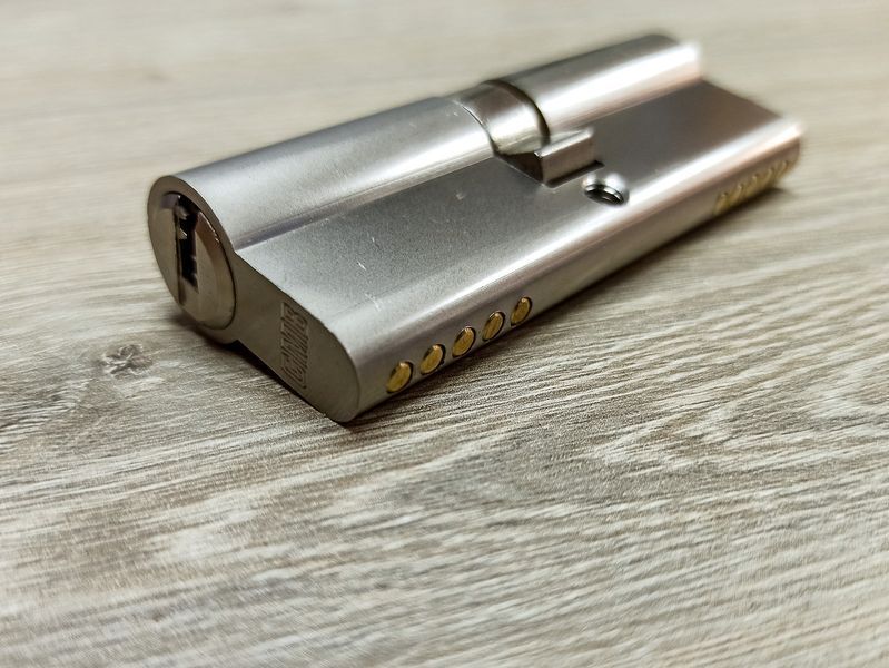 Циліндр/серцевина GMB 80mm NN40/40 (Нікель) ключ/ключ 2366806819 фото