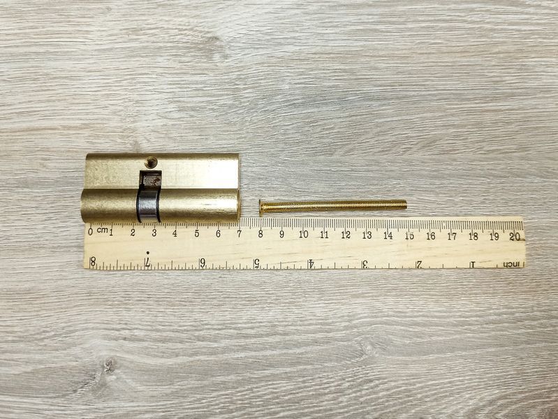 Циліндр/серцевина GMB 70mm M30/40 (Латунь) ключ/ключ 2353598480 фото