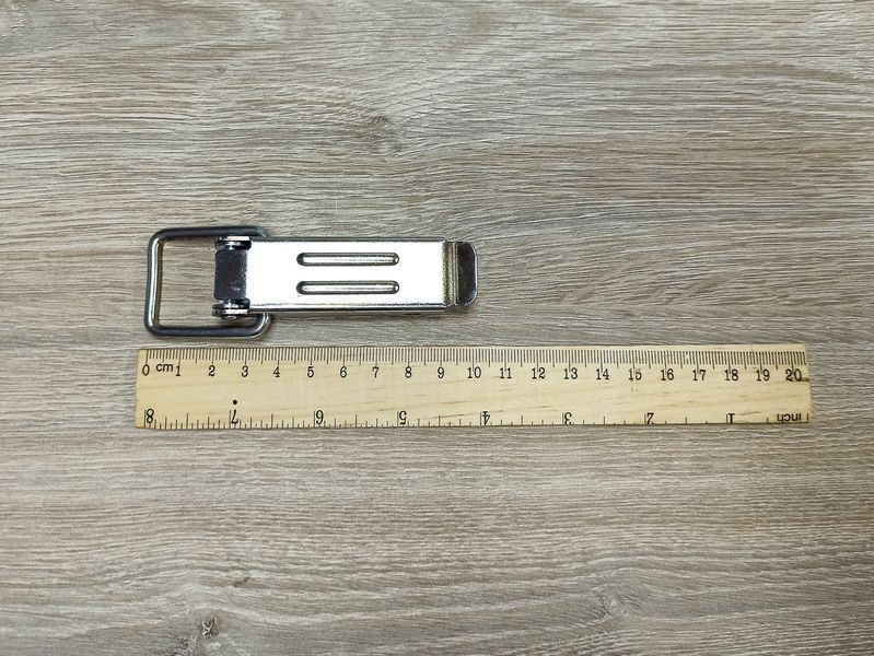 Засув бортовий середній P110x30 (Білий цинк) 2327171329 фото