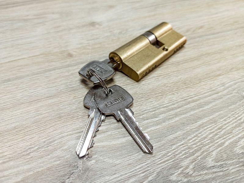 Циліндр/серцевина GMB 70mm M30/40 (Латунь) ключ/ключ 2353598480 фото