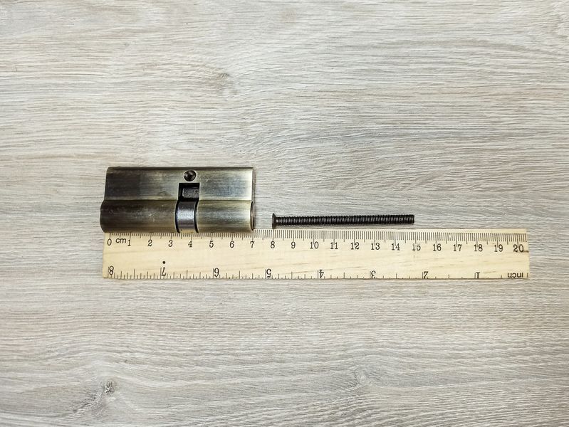 Циліндр/серцевина GMB 70mm M30/40 (Латунь) ключ/ключ 2353598480 фото