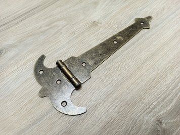 Петля накладна декоративна Стріла R100х160 (Антична бронза) 2290709651 фото