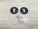 Шилд накладка круглая под евроцилиндр Soria 50 мм (Черная) Польша 2533874385 фото 3