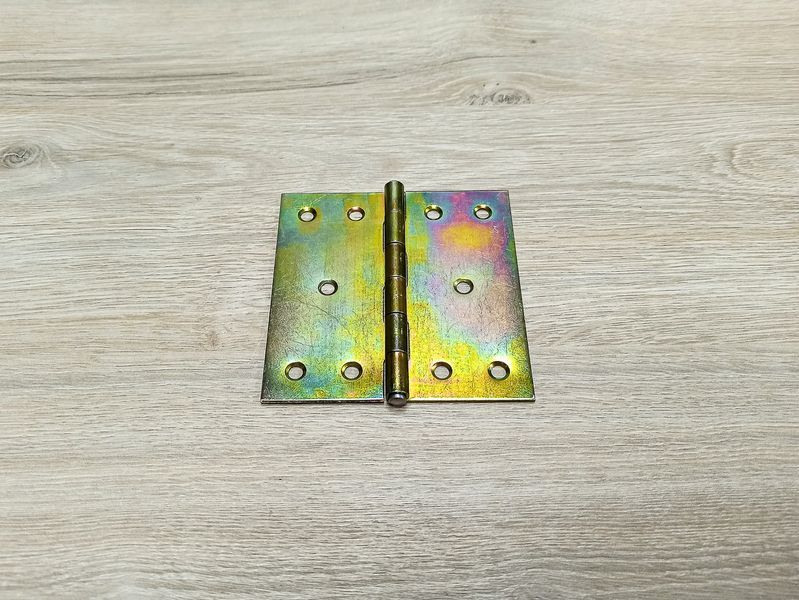 Петля металлическая строительная P100x100 (Желтый цинк) 2469177384 фото