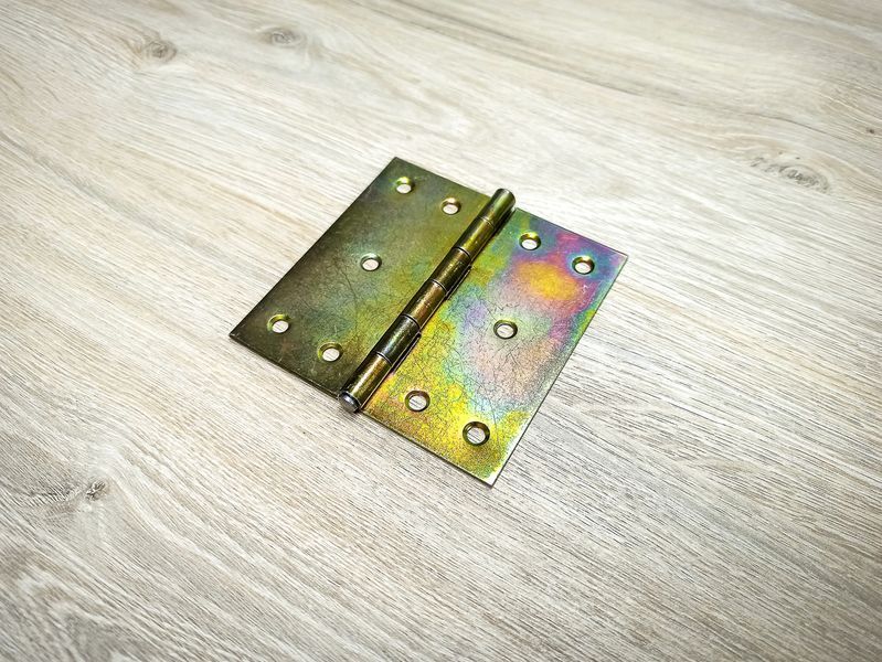 Петля металлическая строительная P100x100 (Желтый цинк) 2469177384 фото