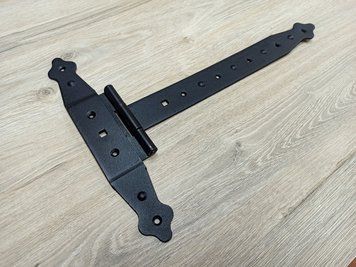 Петля декоративна Стріла під ковку S240х50x300 (Чорна) 2290741964 фото