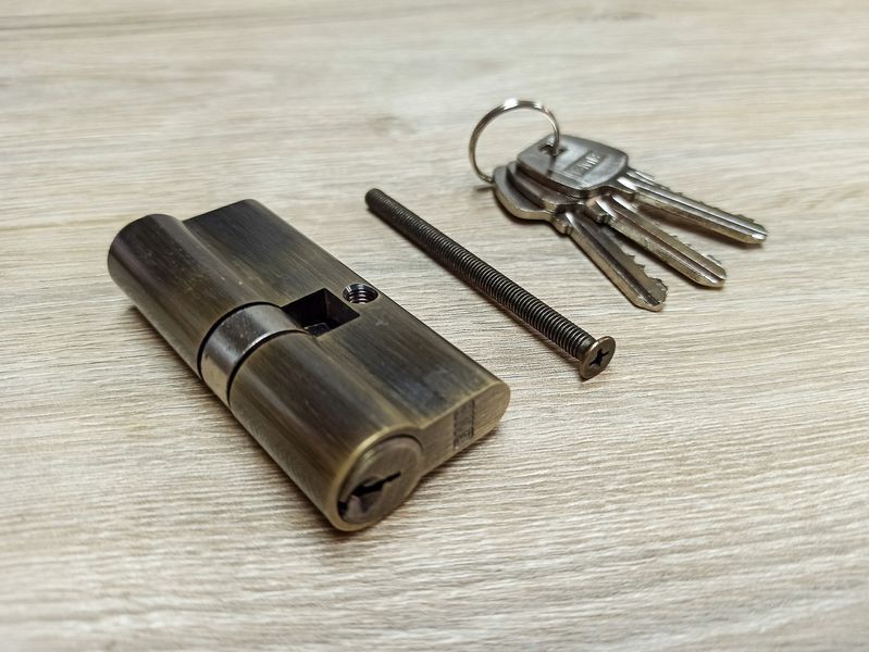 Цилиндр/сердцевина GMB 70mm M30/40 (Бронза) ключ/ключ 2353605407 фото