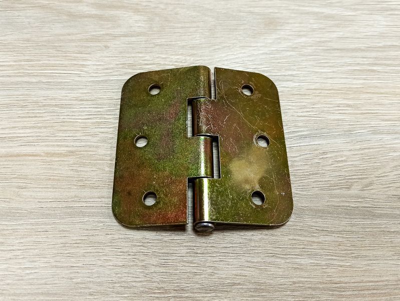 Петля металлическая строительная P75x75 (Желтый цинк) 2322489086 фото