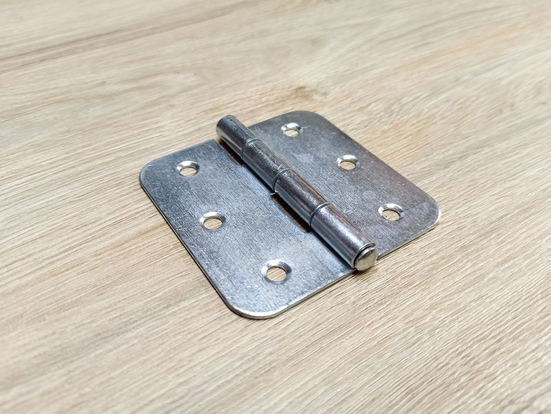 Петля металлическая строительная разъемная P75x75 (Белый цинк) 2322544834 фото