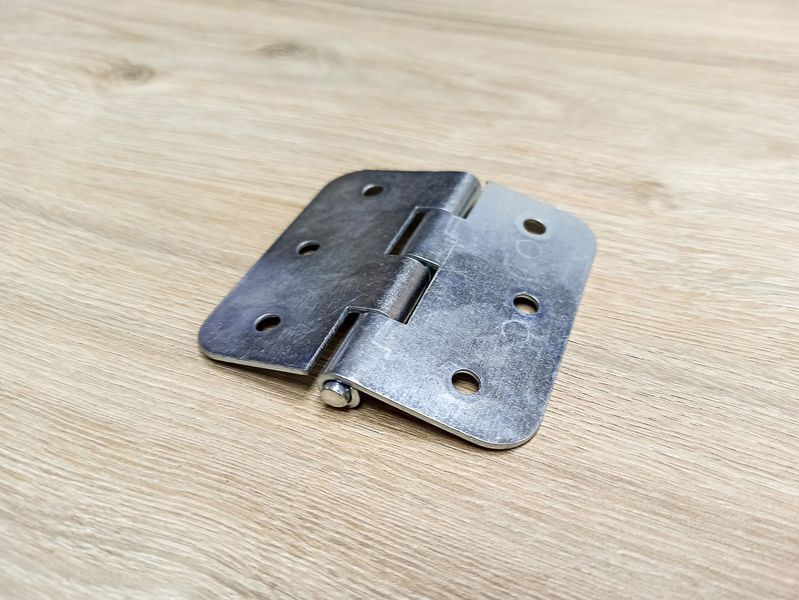 Петля металлическая строительная разъемная P75x75 (Белый цинк) 2322544834 фото
