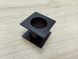 Вентиляційний отвір для дверей квадратний 50х50 мм ⌀ 35 мм (Чорний матовий) 2422680594 фото 4
