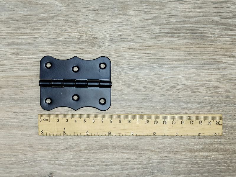 Петля металлическая строительная Ретро P80x60 (Чорний) 2380506970 фото