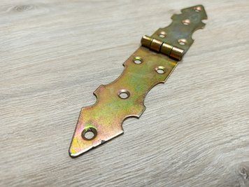 Петля накладна декоративна P32х200 (Жовтий цинк) 2422886692 фото