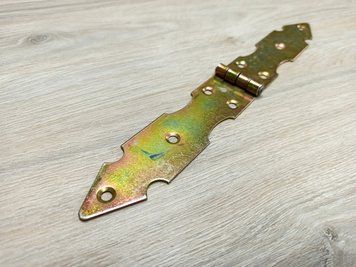 Петля накладна декоративна P32х250 (Жовтий цинк) 2422898594 фото