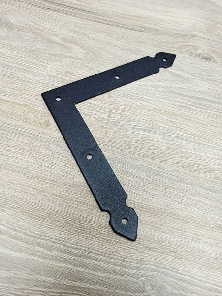 Уголок накладной декоративный P150х22x150 (Черный) 2291717693 фото