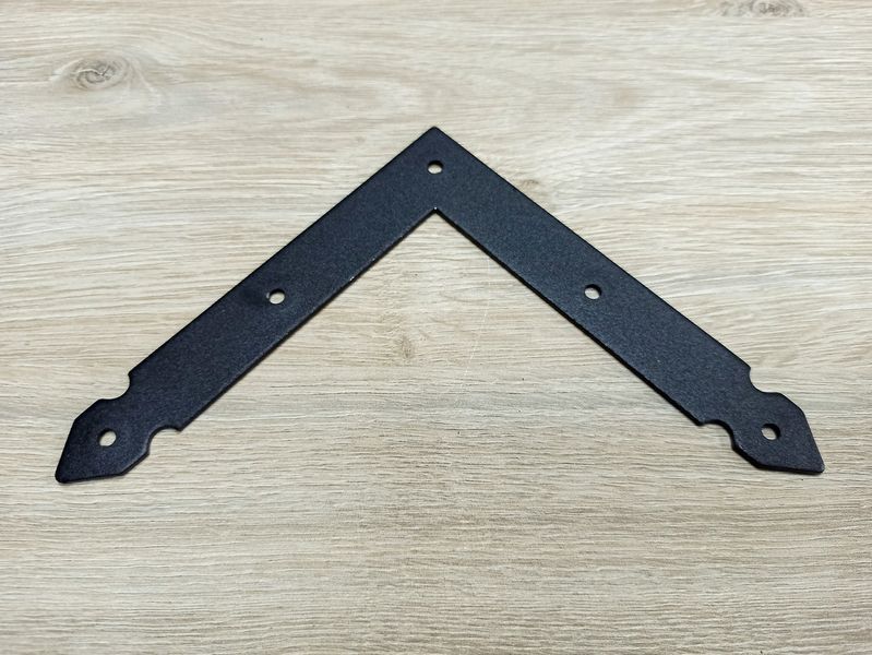 Уголок накладной декоративный P150х22x150 (Черный) 2291717693 фото