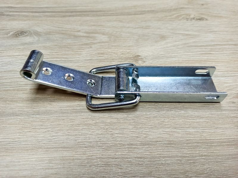 Засув бортовий великий A120x45 (Білий цинк) 2328447185 фото