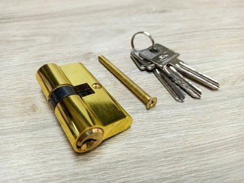 Циліндр/серцевина для замка VDV 60mm 30/30 (Латунь) ключ/ключ 2353732383 фото