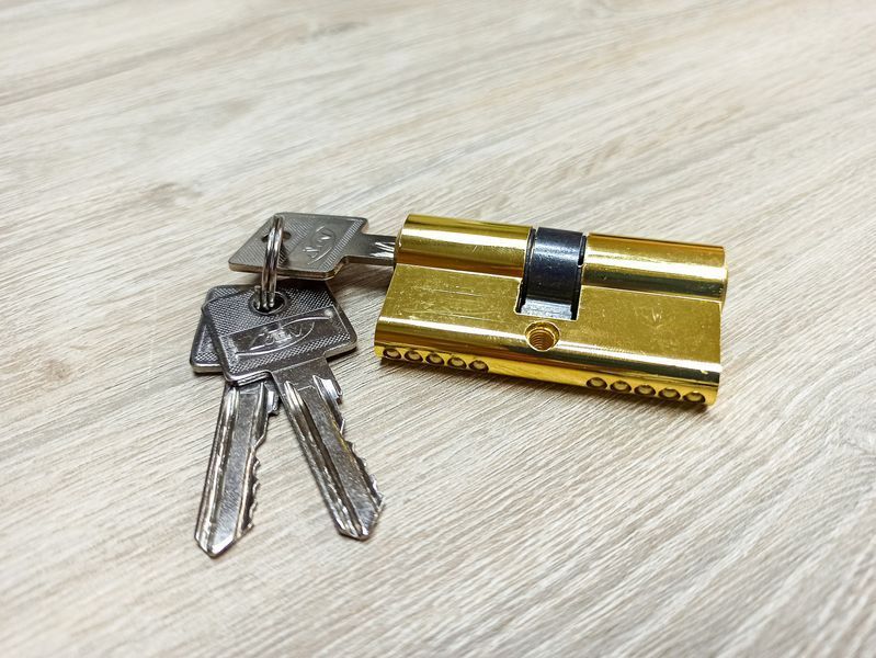 Цилиндр/сердцевина для замка VDV 60mm 30/30 (Латунь) ключ/ключ 2353732383 фото