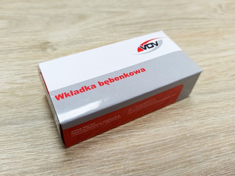 Цилиндр/сердцевина для замка VDV 60mm 30/30 (Латунь) ключ/ключ 2353732383 фото