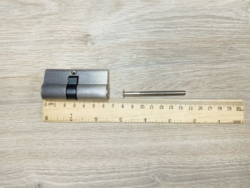 Цилиндр/сердцевина для замка VDV 65mm 30/35 (Сатиновый Никель) 2353756677 фото